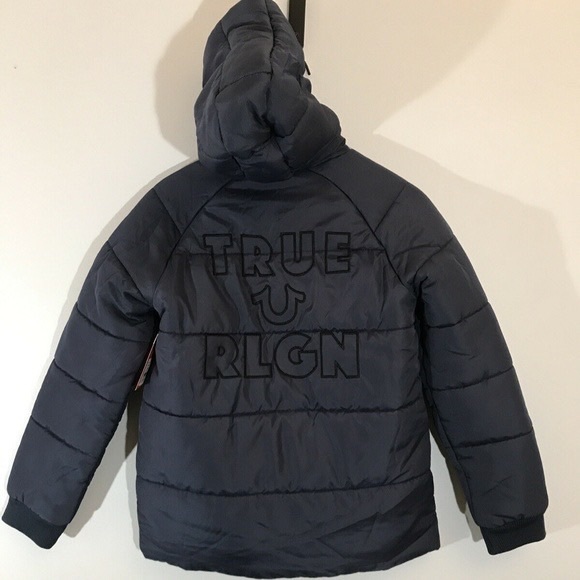 NWT True Religion Boys Puffer $120 Jacket - Picture 8 of 15